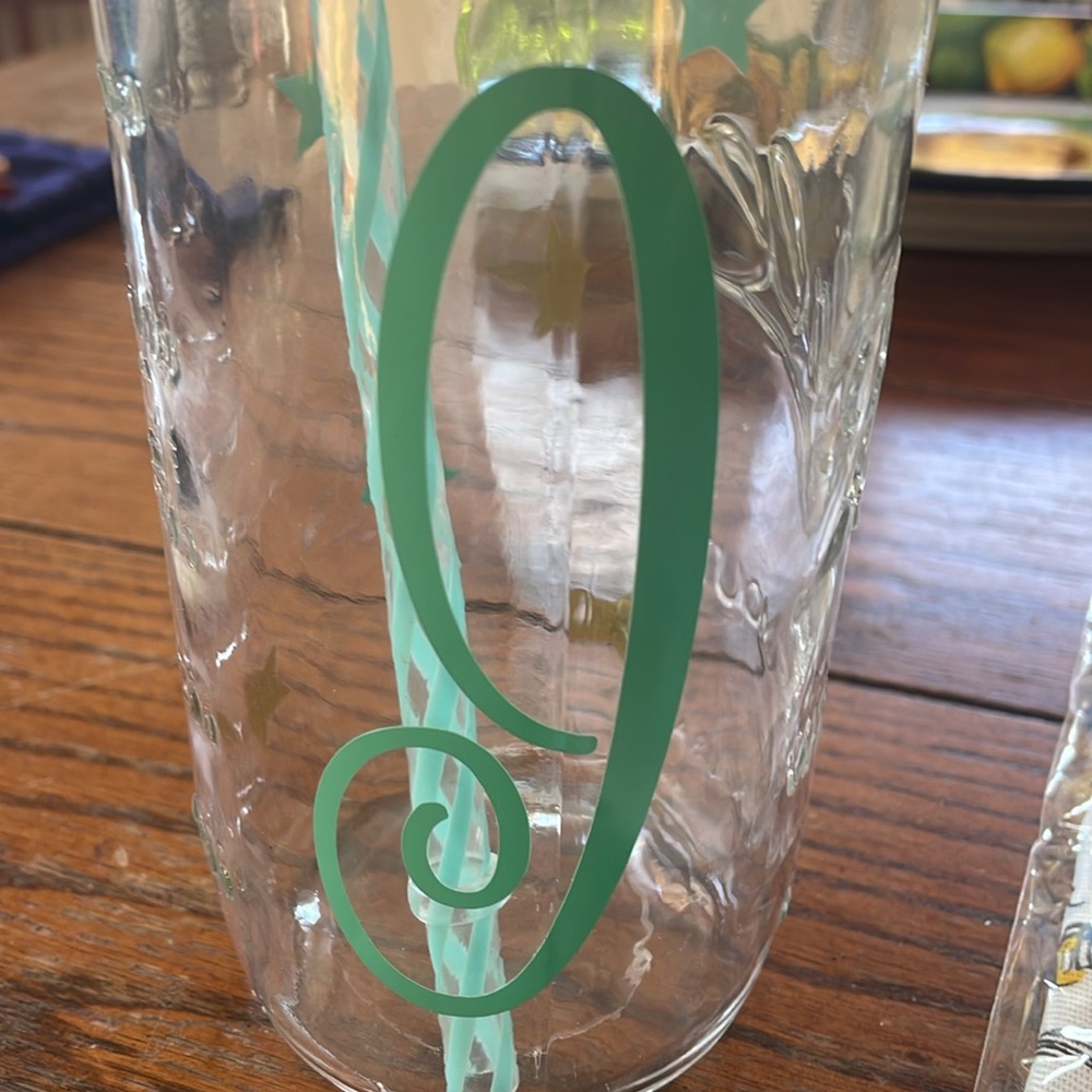 Mason Jar “J” Drink Holder Wide Mouth NWOT
